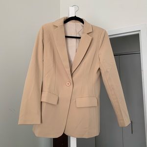 NWOT Tan Blazer
